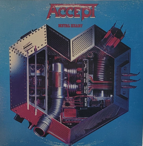 Accept – Metal Heart (LP used Canada 1985 VG+/VG)