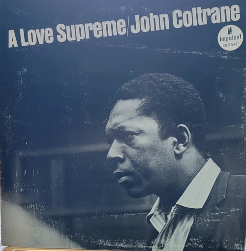 John Coltrane – A Love Supreme (LP used US 1973 reissue gatefold jacket VG+/VG)