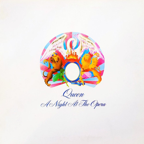 Queen - A Night At The Opera (Late 70’s-Early 80’s Reissue with Embossed  Cover)