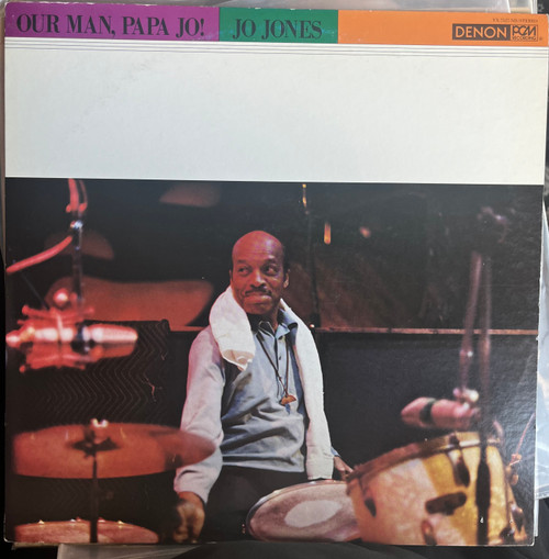 Jo Jones - Our Man, Papa Jo! (1978 Japan - EX/VG+)