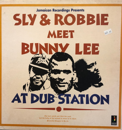 Sly & Robbie - Sly & Robbie Meet Bunny Lee At Dub Station (VG+/VG) (2002, UK)