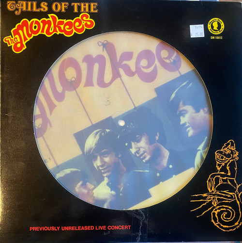 The Monkees - Tails Of The Monkees LP used picture disk US 1983