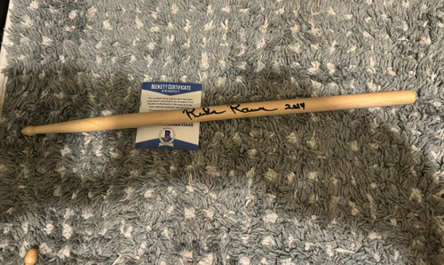 Richie Ramone Autographed Drum Stick with COA