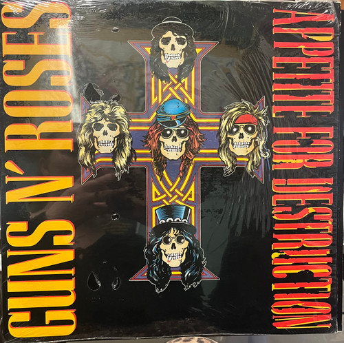 Guns N' Roses - Appetite For Destruction (1987 Cassette) - The
