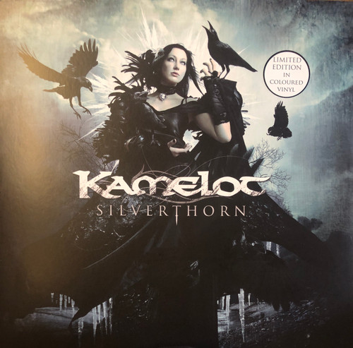 Kamelot - Silverthorn (EX+/EX) (2012, Germany) - Blue Marble Vinyl 