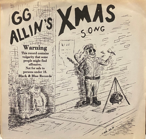GG Allin - Public Animal #1 (1987 US, VG+/VG) - The Record Centre
