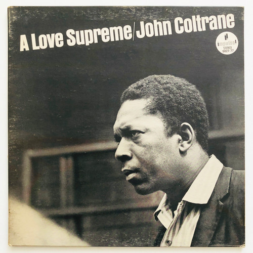 John Coltrane - A Love Supreme (1974 reissue VG+ / VG+)