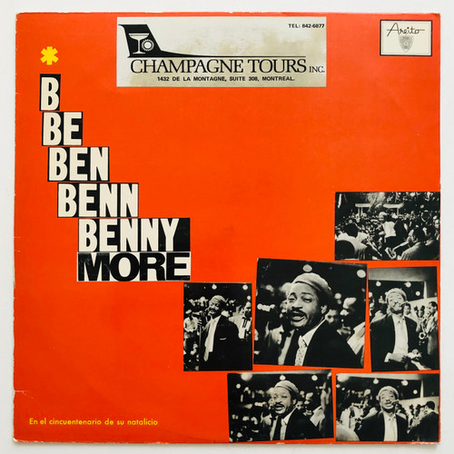 Benny Moré – B Be Ben Benn Benny More (VG+ / VG+)