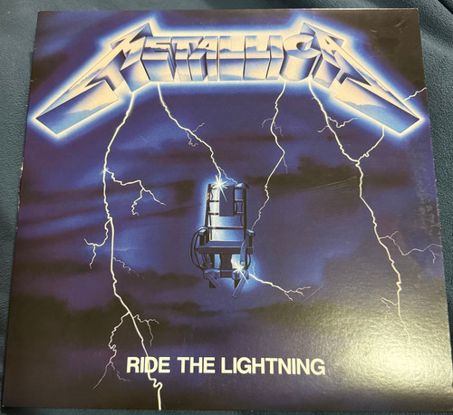 Metallica - Ride The Lightning ( White Label VG+ Picture inner