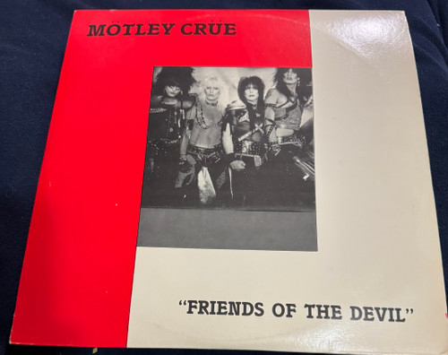 Mötley Crüe - Friends Of The Devil (1983 EX/VG+)