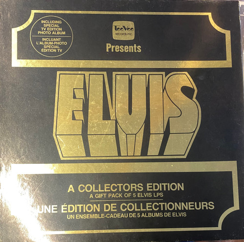Elvis - TeeVee Records Inc. Presents Elvis: A Collectors Edition (1976 CAN, Boxset, NM/VG)