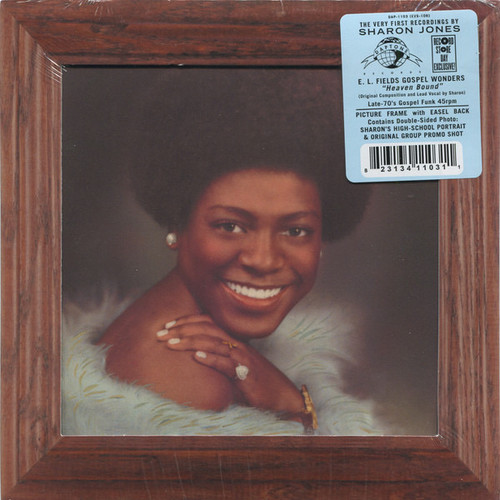 Sharon Jones ~ E. L. Fields Gospel Wonders - Heaven Bound (2017 Limited Edition Sealed 7” )