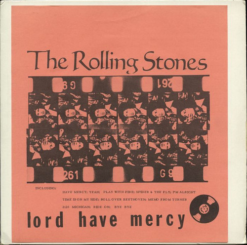 The Rolling Stones - Lord Have Mercy (1975 Unofficial Release EX/EX)