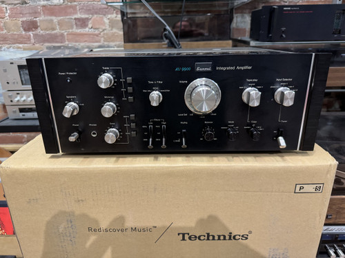 Sansui AU-117 Integrated Amplifier -Serviced - The Record Centre
