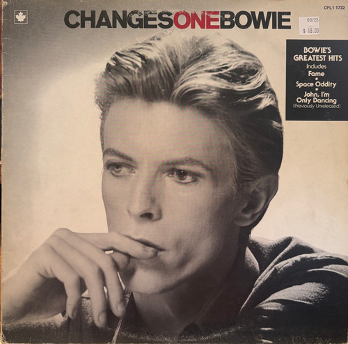 David Bowie – ChangesOneBowie (LP used Canada 1976 NM-/VG+)