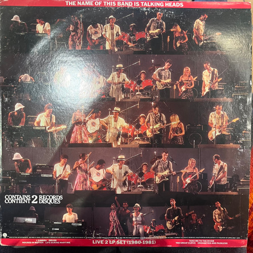 Talking Heads - The Name Of This Band Is Talking Heads (1982 Canada - EX/VG)