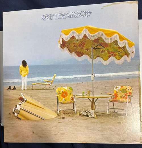 Neil Young - On The Beach (1974 Japan, no OBI, VG+/VG+) - The