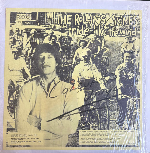 The Rolling Stones - Ride Like The Wind (1981, Unofficial release, 2XLP green and red translucent vinyl, In open shrink, VG+/VG+)