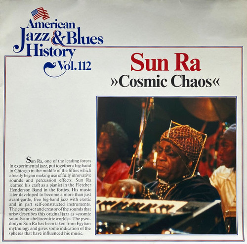 Sun Ra - Cosmic Chaos -Nice Reissue EX/EX