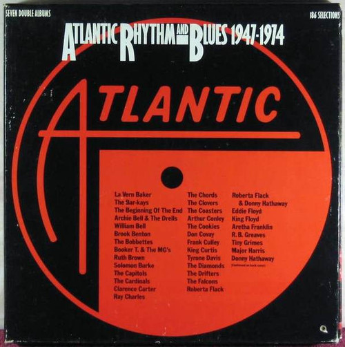 Various — Atlantic Rhythm and Blues 1947-1974 (US 1985 14LP Box Set, Compilation, NM-/VG)