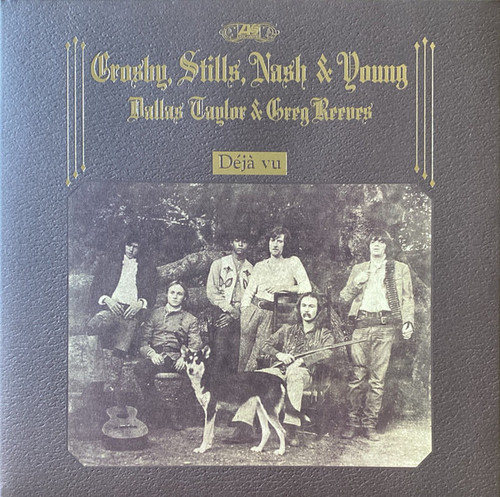 Crosby, Stills, Nash & Young — Déjà Vu (US 2022 RSD Reissue, Gold Vinyl, NM/NM-)