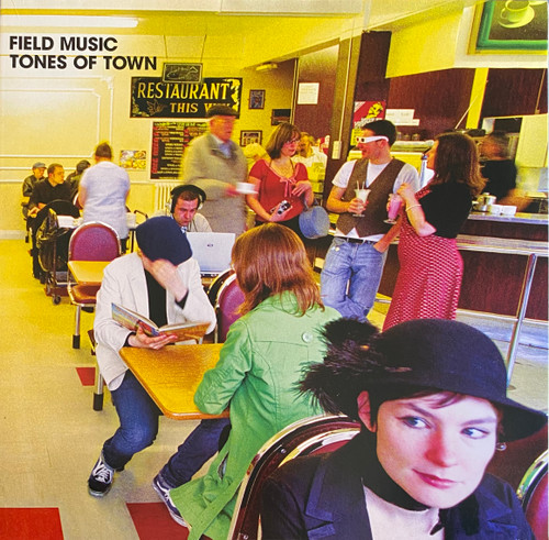 Field Music — Tones Of Town (UK 2017 Reissue, Yellow Vinyl, NM/NM)