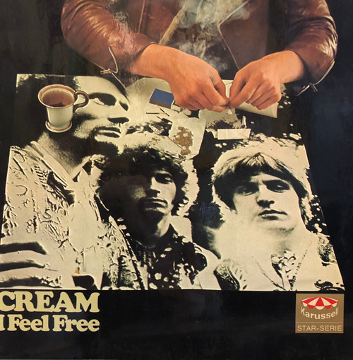 Cream  - I Feel Free (VG+/VG+) (1970, German) - Compilation 