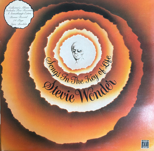 Stevie Wonder - Songs In The Key Of Life (1976  Netherlands, Complete with 24 page booklet and 7” single, NM/NM-)
