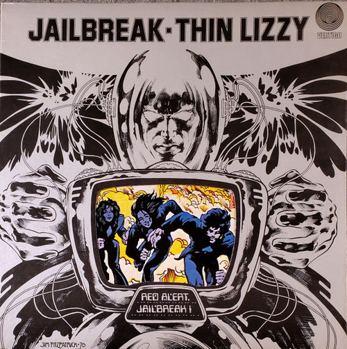 Thin Lizzy ~ Jailbreak (1975 Die Cut Cover EX/EX)