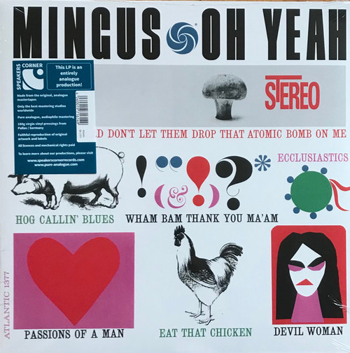 Charles Mingus - Oh Yeah (2022 Speakers Corner Press)