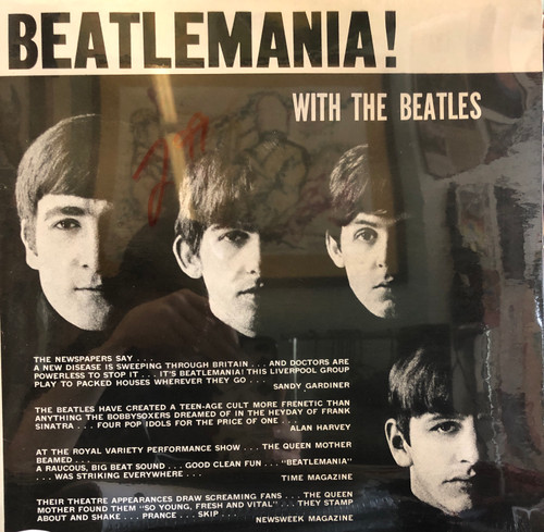 BEATLEMANIA! with the beatles カナダ盤未試聴 The Beatles - Beatlemania! With The Beatles (SEALED) (CAN, Reissue