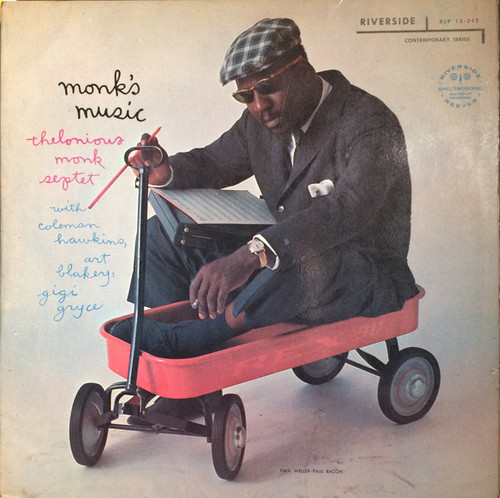 Thelonious Monk Septet – Monk's Music (LP used UK 1961 mono reissue  on Riverside RecordsVG+/VG+)