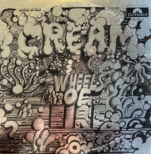 Cream – Wheels Of Fire (2LPs used Canada 1968 gatefold glossy
