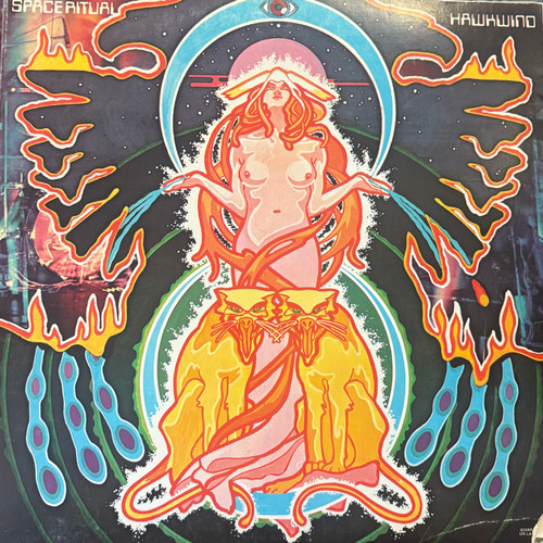 Hawkwind - Space Ritual (1973 US, Terre Haute Pressing, Foldout Sleeve, Cut Corner, VG+/VG-)