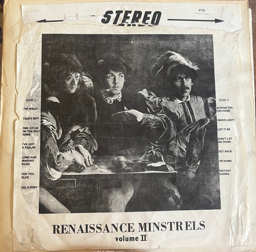 The Beatles - Renaissance Minstrels Volume 1 (Yellow Vinyl Boot EX