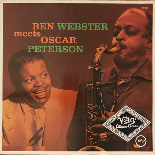 Ben Webster Meets Oscar Peterson – Ben Webster Meets Oscar Peterson (LP used Germany reissue VG+/VG+)