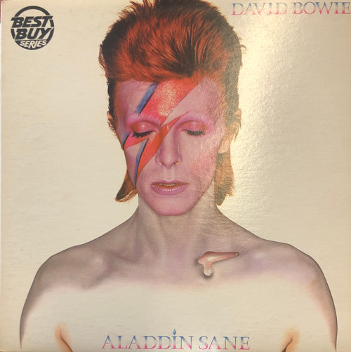 David Bowie – Aladdin Sane (LP used Canada 1980 reissue VG+/VG)