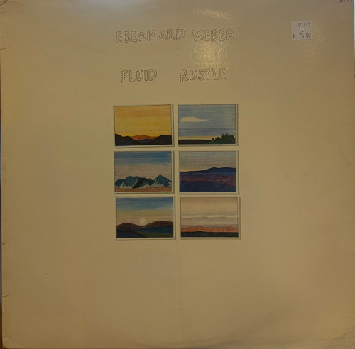 Eberhard Weber - Fluid Rustle (1979 US, EX/VG+)