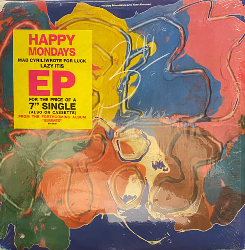 Happy Mondays — Lazyitis/Mad Cyril (Canada 1989, EX/EX)