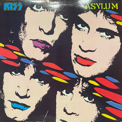 Kiss - Asylum (1985 Canada -EX/VG+)