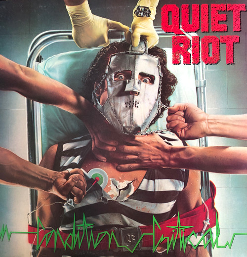 Quiet Riot - Condition Critical (EX/EX-) (CAN, 1984) - Includes original inner sleeve 