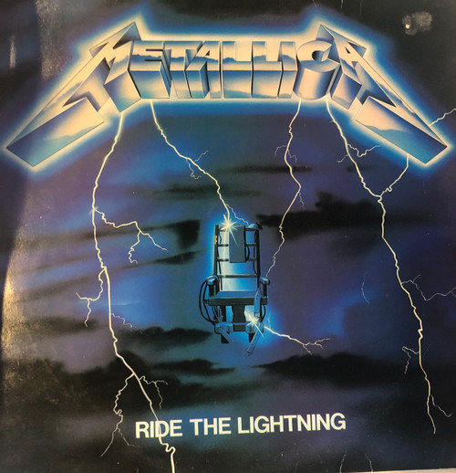 Metallica - Ride The Lightning (1984 Canada, Banzai white label