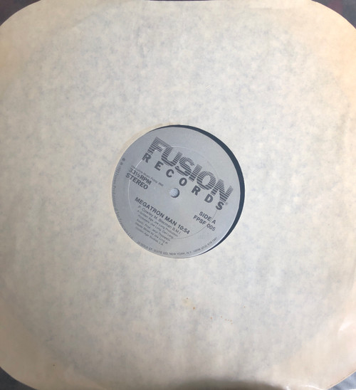 Patrick Cowley - Megatron Man (EX/G) (1982, US, Fusion Records Pressing) - 12” Single