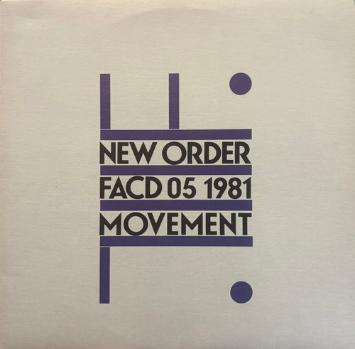 New Order - Movement (1981 Canada, Quality Pressing, Blue Labels, NM/EX)