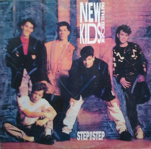 New Kids on the Block - Step by Step (1990 EX/EX)