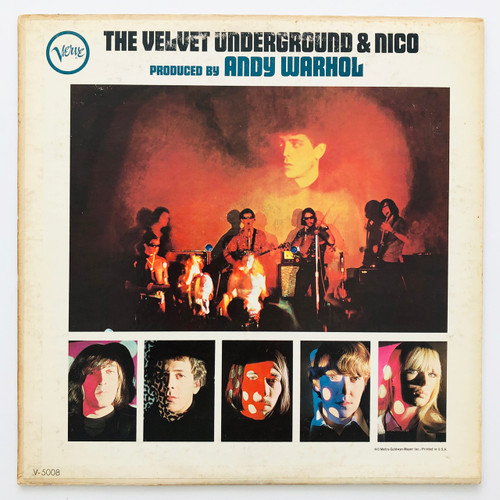 The Velvet Undeground and Nico - The Velvet Underground and Nico (Canadian 1967 pressing VG- / VG-)