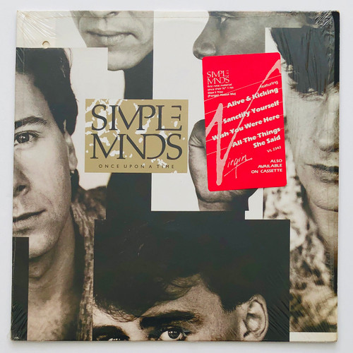 Simple Minds - Once Upon a Time (Still in shrink with hype stickerEX /  EX)