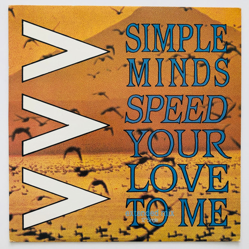 Simple Minds - Speed Your Love To Me (12" single EX / EX)