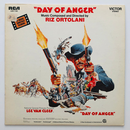 Riz Ortolani - Day of Anger Soundtrack (EX / VG+)