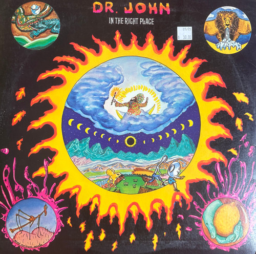 Dr. John - In The Right Place (1973 US, Presswell Pressing, Tri-fold sleeve, VG/VG+)